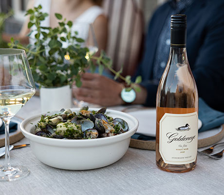 Goldeneye Anderson Valley Vin Gris of Pinot Noir