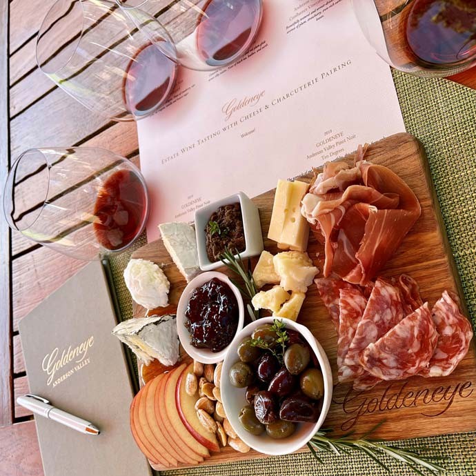 Estate Wine Tasting with Cheese and Charcuterie Pairing