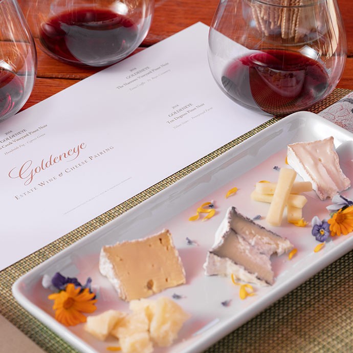 Wine and cheese pairing