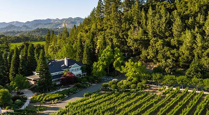 Tasting at Duckhorn Vineyards