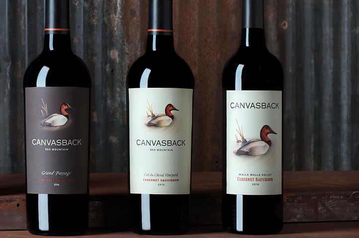 Three Canvasback Wines