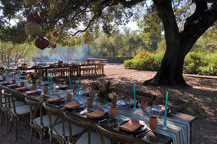 Live Fire Roast event at Paraduxx
