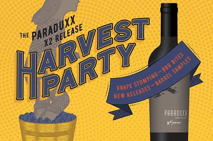 X<sup>2</sup> Release Harvest Party at Paraduxx