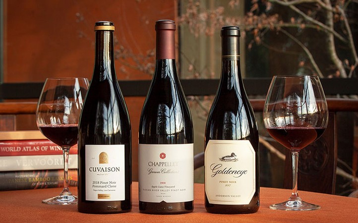 Goldeneye, Chappellet and Cuvaison virtual Pinot Noir tasting