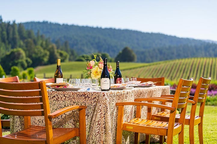 Summer Solstice North Winemaker Dinner at Goldeneye
